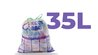 KST-Sammelsack "RecyBag" 35L